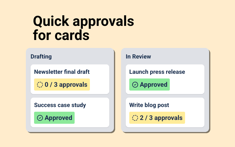 Quick Approvals device preview